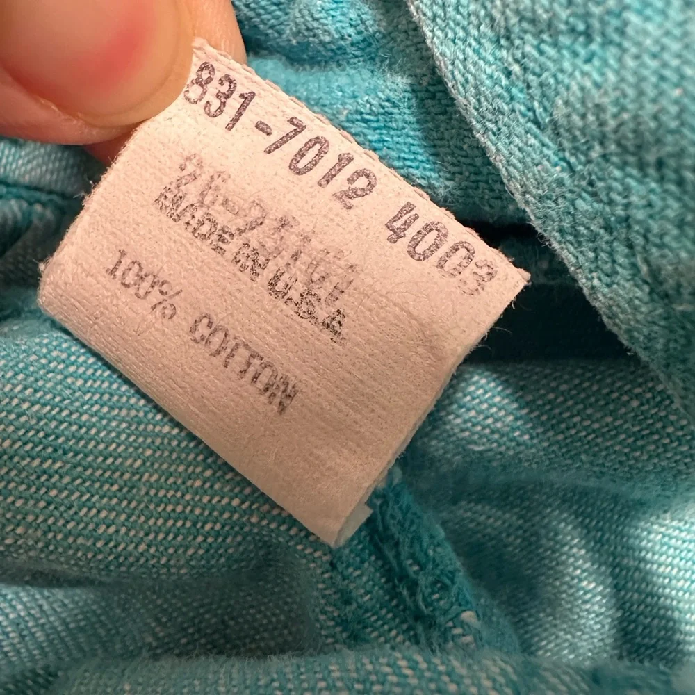VTG 90s‎ Oshkosh B'Gosh Overalls Blue Purple Bird USA Colorblock Sz 6 RARE